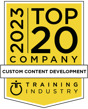 Mosaic’s named to Training Industry’s 2023 Top Custom Content Development Companies List